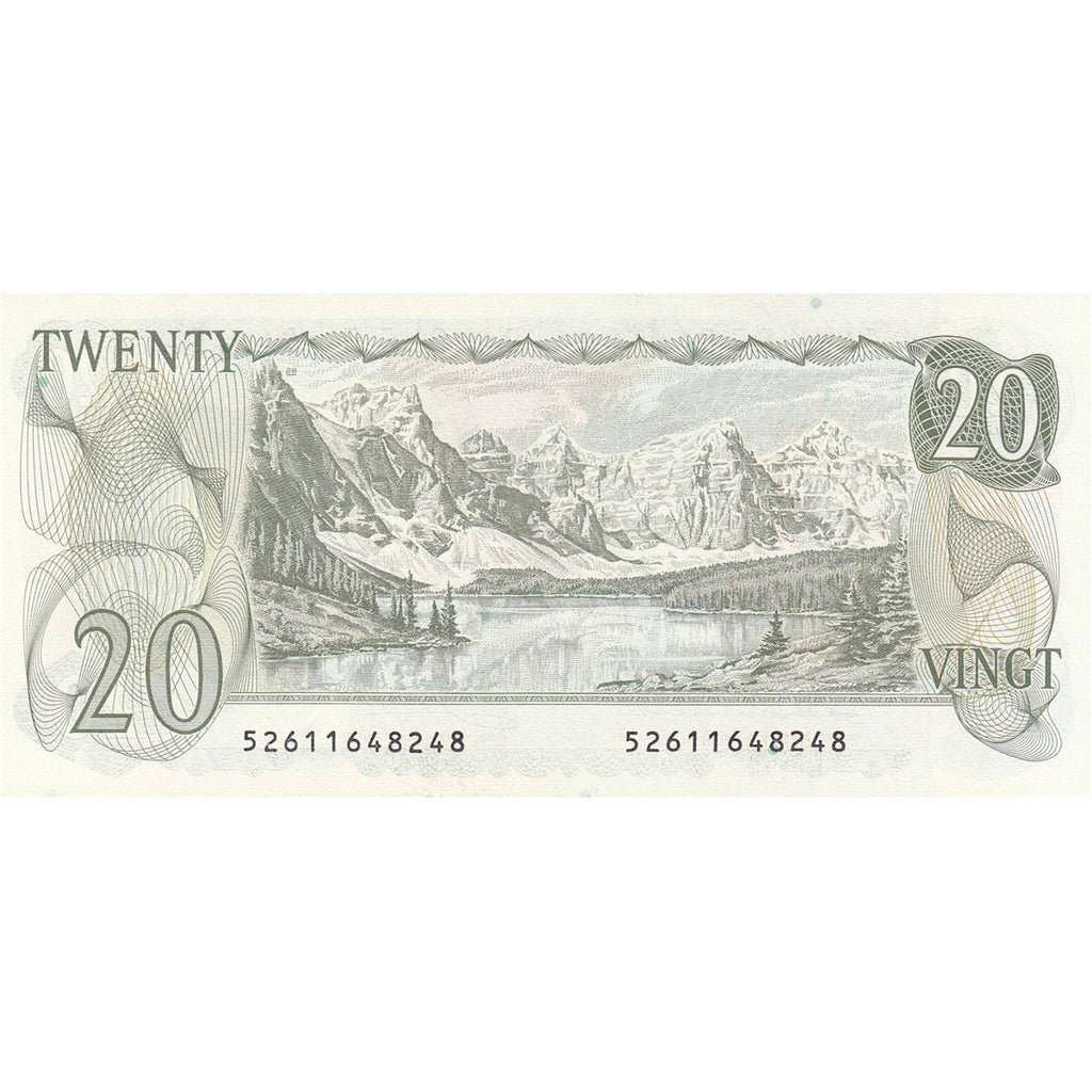 BC-54c 1979 Canada $20 Thiessen-Crow, Uncirculated (MS60)