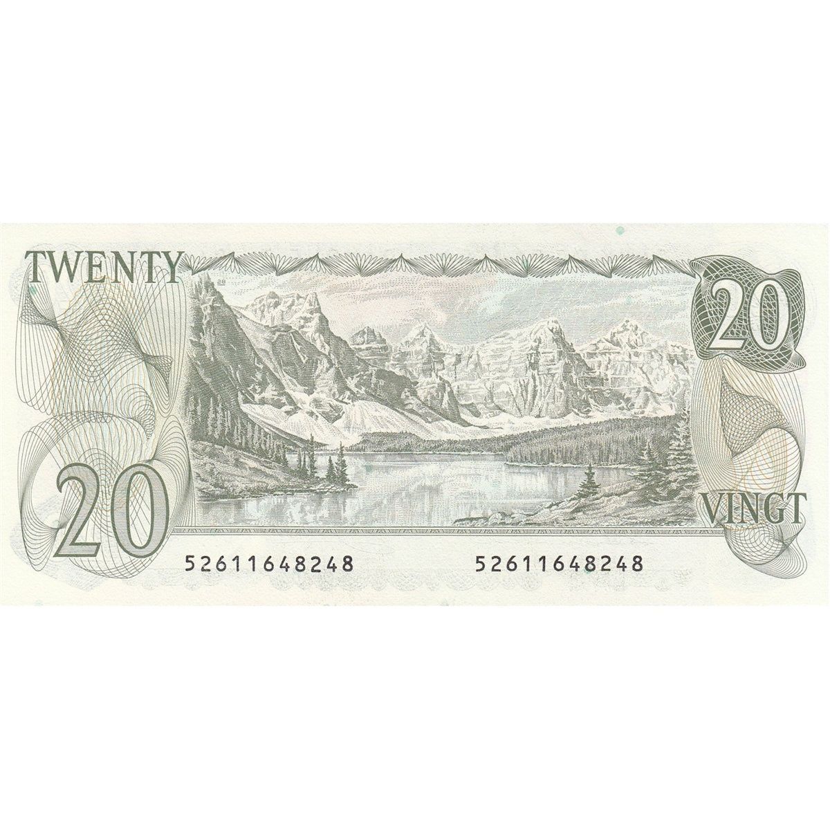BC-54c 1979 Canada $20 Thiessen-Crow, Uncirculated (MS60)