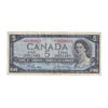 BC-39bA 1954 Canada $5 Beattie-Rasminsky, *N/S, Very Fine (VF20)