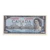 BC-39bA 1954 Canada $5 Beattie-Rasminsky, *V/S, Extra Fine (EF40)