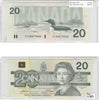 BC-58a 1991 Canada $20 Thiessen-Crow, EIB, Choice Uncirculated (CUNC63)