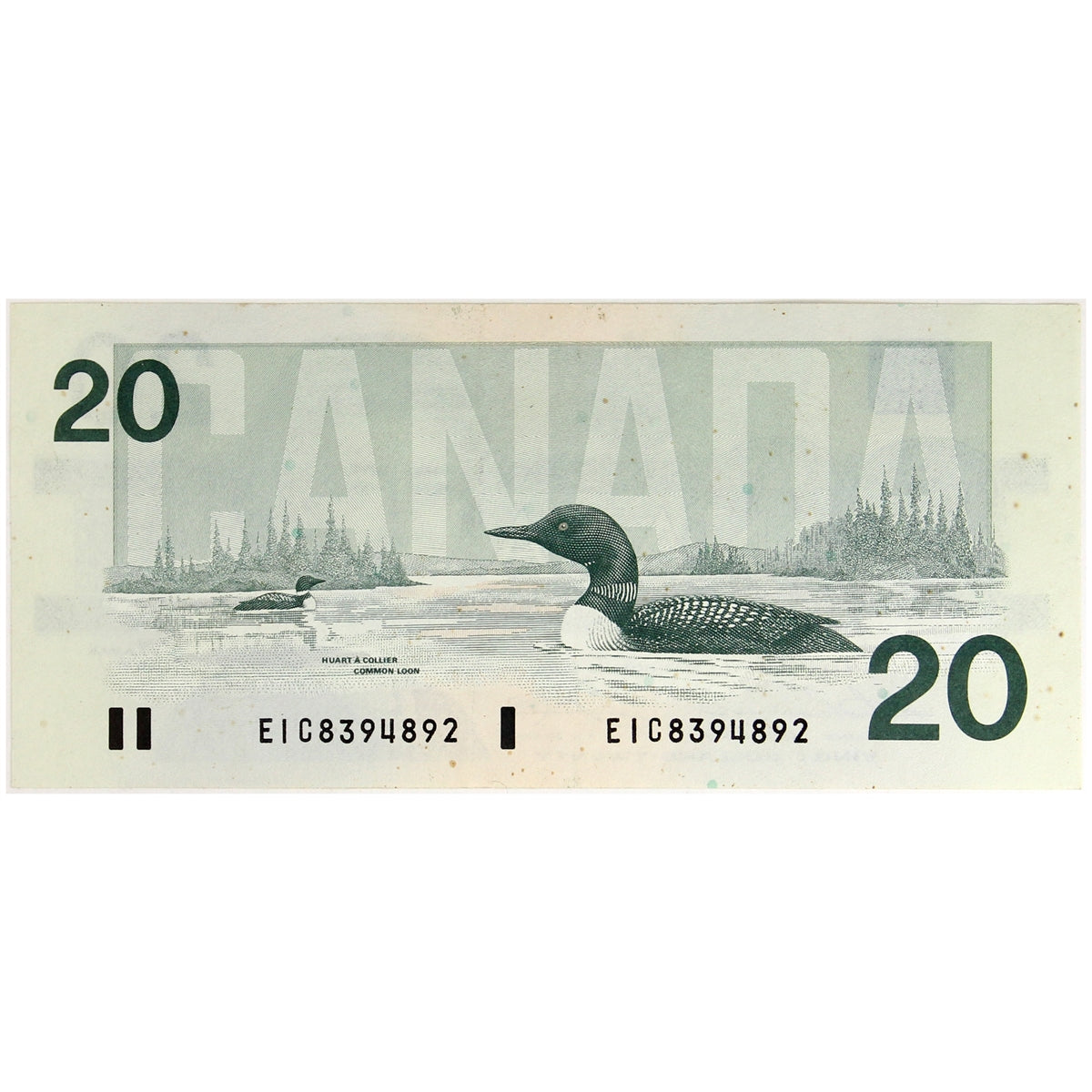 BC-58a 1991 Canada $20 Thiessen-Crow, EIC, EF-AU (EF45)