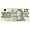 BC-58a 1991 Canada $20 Thiessen-Crow, EIG, UNC