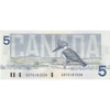 BC-56c 1986 Canada $5 Bonin-Thiessen, GOT, Circ