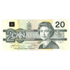 BC-58aA 1991 Canada $20 Thiessen-Crow, EIX Without Serifs, Choice Uncirculated (CUNC63)