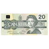 BC-58aA-i 1991 Canada $20 Thiessen-Crow, EIX With Serifs, AU