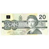 BC-58a-i 1991 Canada $20 Thiessen-Crow, EIM, Choice Uncirculated (CUNC63)
