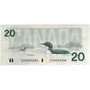 BC-58a-i 1991 Canada $20 Thiessen-Crow, EIR, CUNC