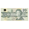 BC-58a-i 1991 Canada $20 Thiessen-Crow, EIZ, CIRC