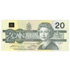BC-58a-ii 1991 Canada $20 Thiessen-Crow, AIC, UNC
