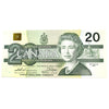BC-58a-ii 1991 Canada $20 Thiessen-Crow, AIK, Choice Uncirculated (CUNC63)