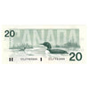 BC-58b 1991 Canada $20 Bonin-Thiessen, ESJ, Choice Uncirculated (CUNC63)