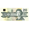 BC-58b 1991 Canada $20 Bonin-Thiessen, ESJ, Choice Uncirculated (CUNC63)