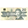 BC-58BA-i 1991 Canada $20 Bonin-Thiessen, AIX, Circ