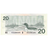 BC-58b-i 1991 Canada $20 Bonin-Thiessen, ASA, Uncirculated (MS60)