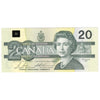 BC-58b-i 1991 Canada $20 Bonin-Thiessen, ASA, Uncirculated (MS60)