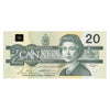 BC-58b-i 1991 Canada $20 Bonin-Thiessen, ASE, CUNC