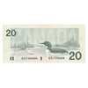 BC-58b-i 1991 Canada $20 Bonin-Thiessen, ASL, CUNC