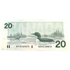 BC-58b-i 1991 Canada $20 Bonin-Thiessen, AVY, Uncirculated (MS60)