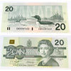 BC-58d 1991 Canada $20 Knight-Dodge, EWC, Choice Uncirculated (CUNC63)