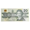 BC-58d 1991 Canada $20 Knight-Dodge, EWO, CUNC