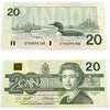 BC-58d 1991 Canada $20 Knight-Dodge, EYA, Uncirculated (MS60)