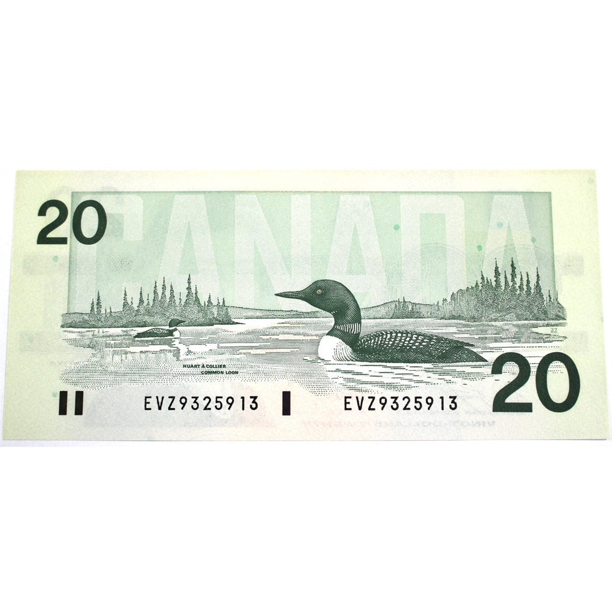 BC-58dA 1991 Canada $20 Knight-Dodge, EVZ (8.766M-9.846M), Choice Uncirculated (CUNC63)