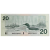 BC-58d-i 1991 Canada $20 Knight-Dodge, AWO, Choice Uncirculated (CUNC63)