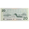BC-58d-i 1991 Canada $20 Knight-Dodge, AWV, CUNC