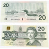BC-58d-i 1991 Canada $20 Knight-Dodge, AYC, Choice Uncirculated (CUNC63)