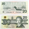 BC-58d-i 1991 Canada $20 Knight-Dodge, AYD, Choice Uncirculated (CUNC63)