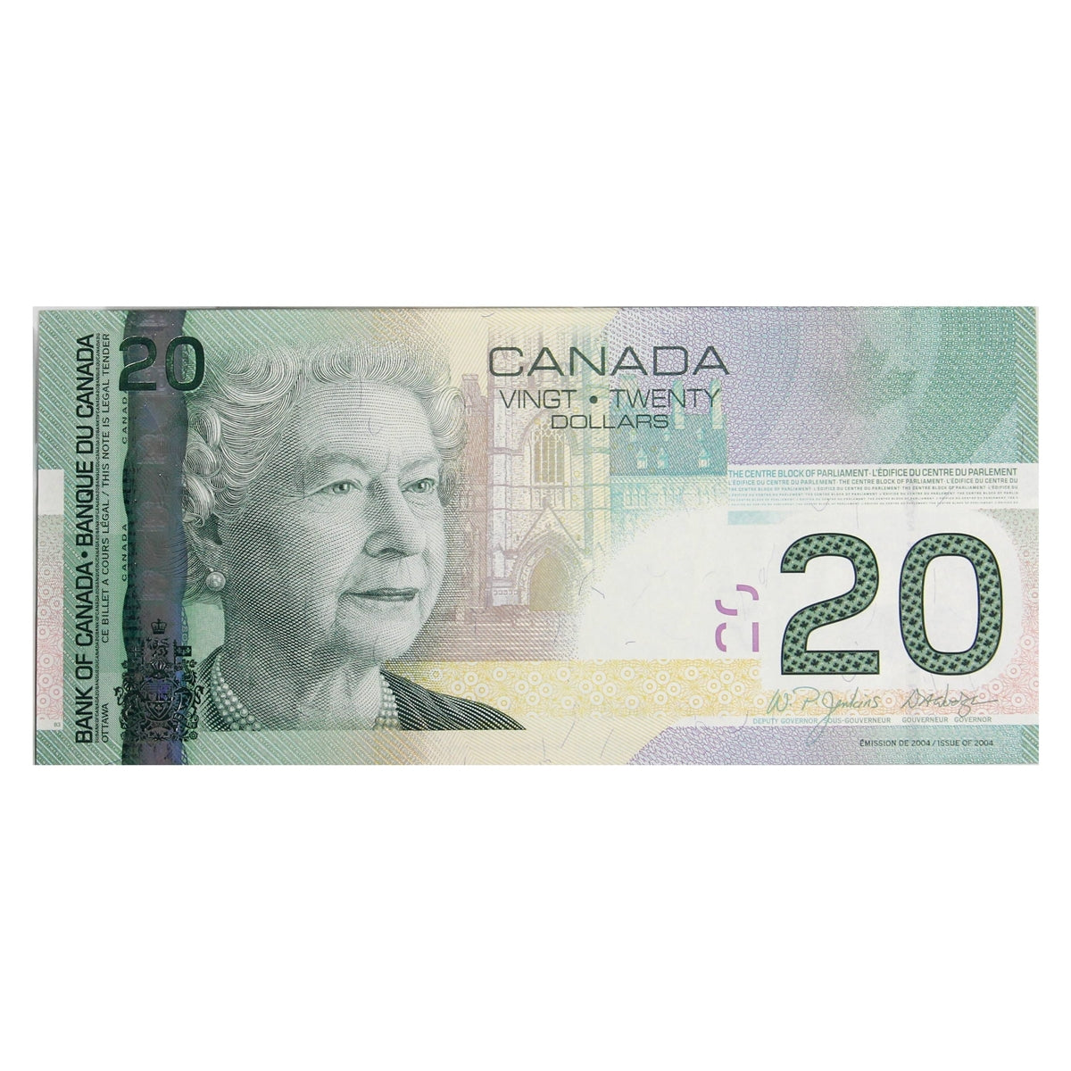 BC-64a 2007 Canada $20 Jenkins-Dodge, ALY, Choice Uncirculated (CUNC63)
