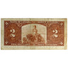 BC-22b 1937 Canada $2 Gordon-Towers, Y/B, F-VF (F15)