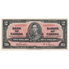 BC-22b 1937 Canada $2 Gordon-Towers, L/B, AU-UNC