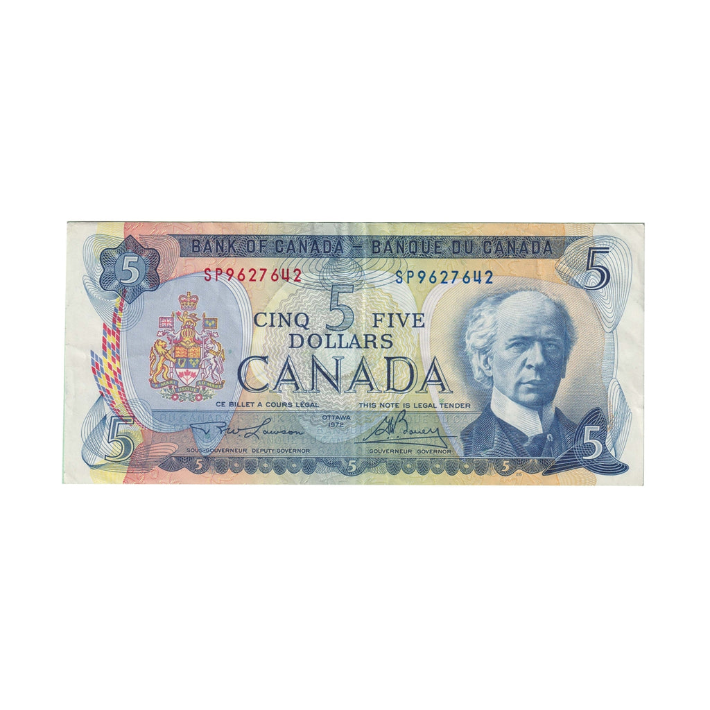 BC-48b 1972 Canada $5 Lawson-Bouey, SP, Extra Fine (EF40)