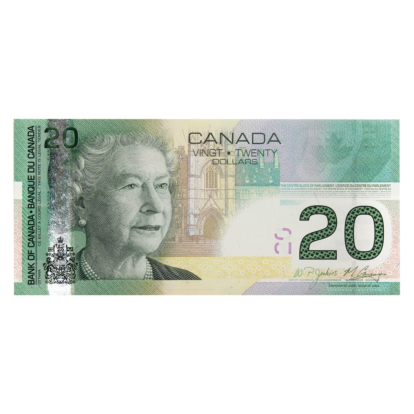 BC-64b 2009 Canada $20 Jenkins-Carney, FIK, CUNC