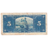 BC-23b 1937 Canada $5 Gordon-Towers, D/C, CIRC