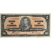 BC-22c 1937 Canada $2 Coyne-Towers, L/R, VF