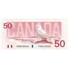 BC-59b 1988 Canada $50 Bonin-Thiessen, FHR, AU-UNC (AU55)