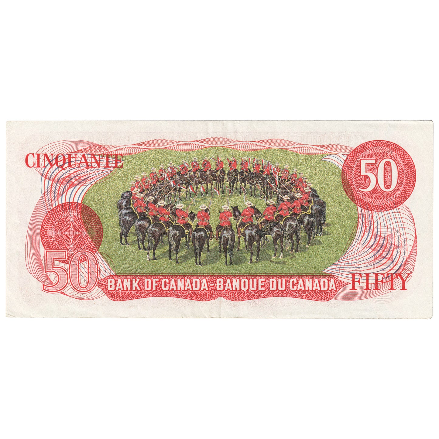 BC-51b 1975 Canada $50 Crow-Bouey, EFA, Extra Fine (EF40)