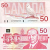 BC-59a 1988 Canada $50 Thiessen-Crow, EHT, Almost Uncirculated (AU50)
