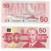 BC-59a 1988 Canada $50 Thiessen-Crow, FHE, Almost Uncirculated (AU50)