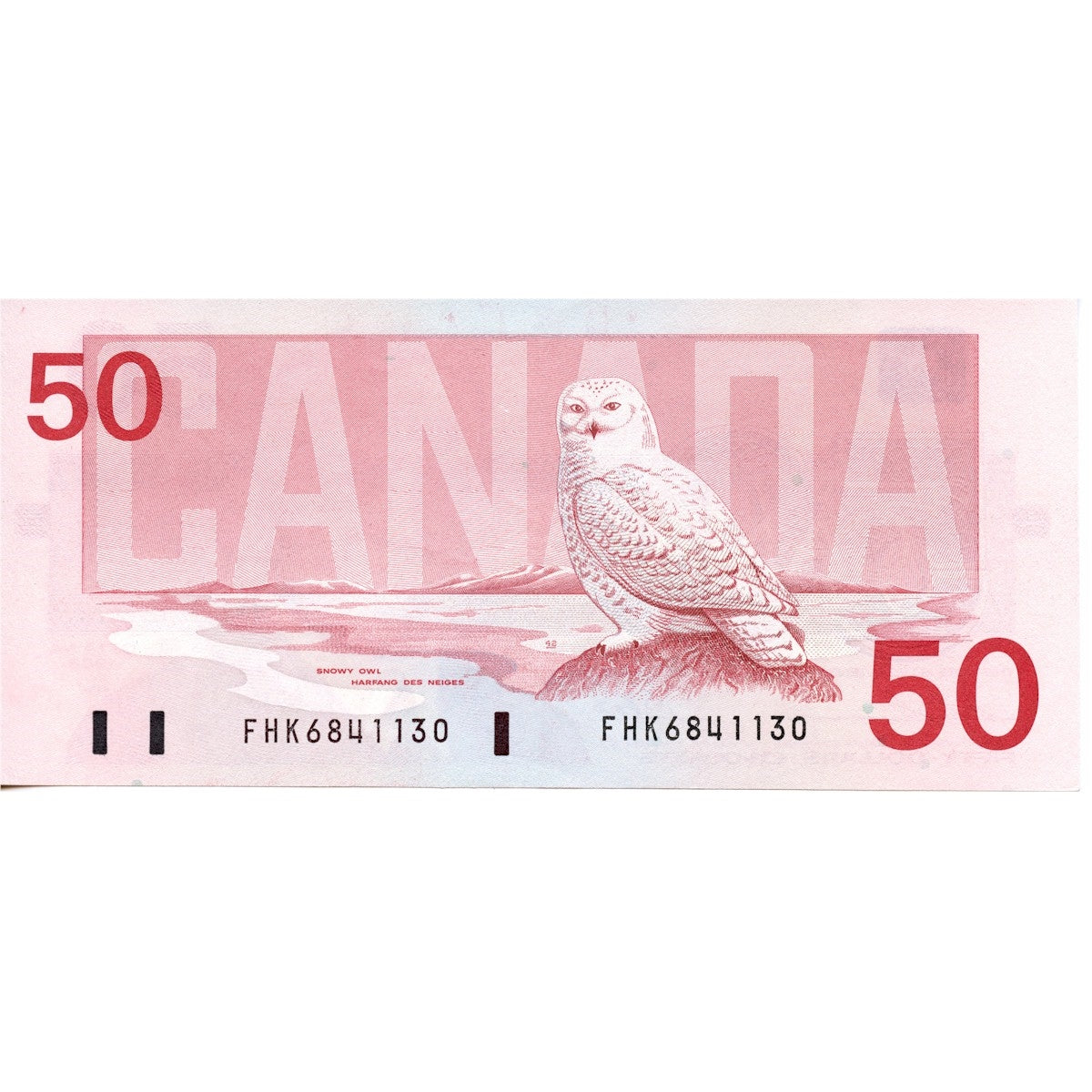 BC-59a 1988 Canada $50 Thiessen-Crow, FHK, Almost Uncirculated (AU50)