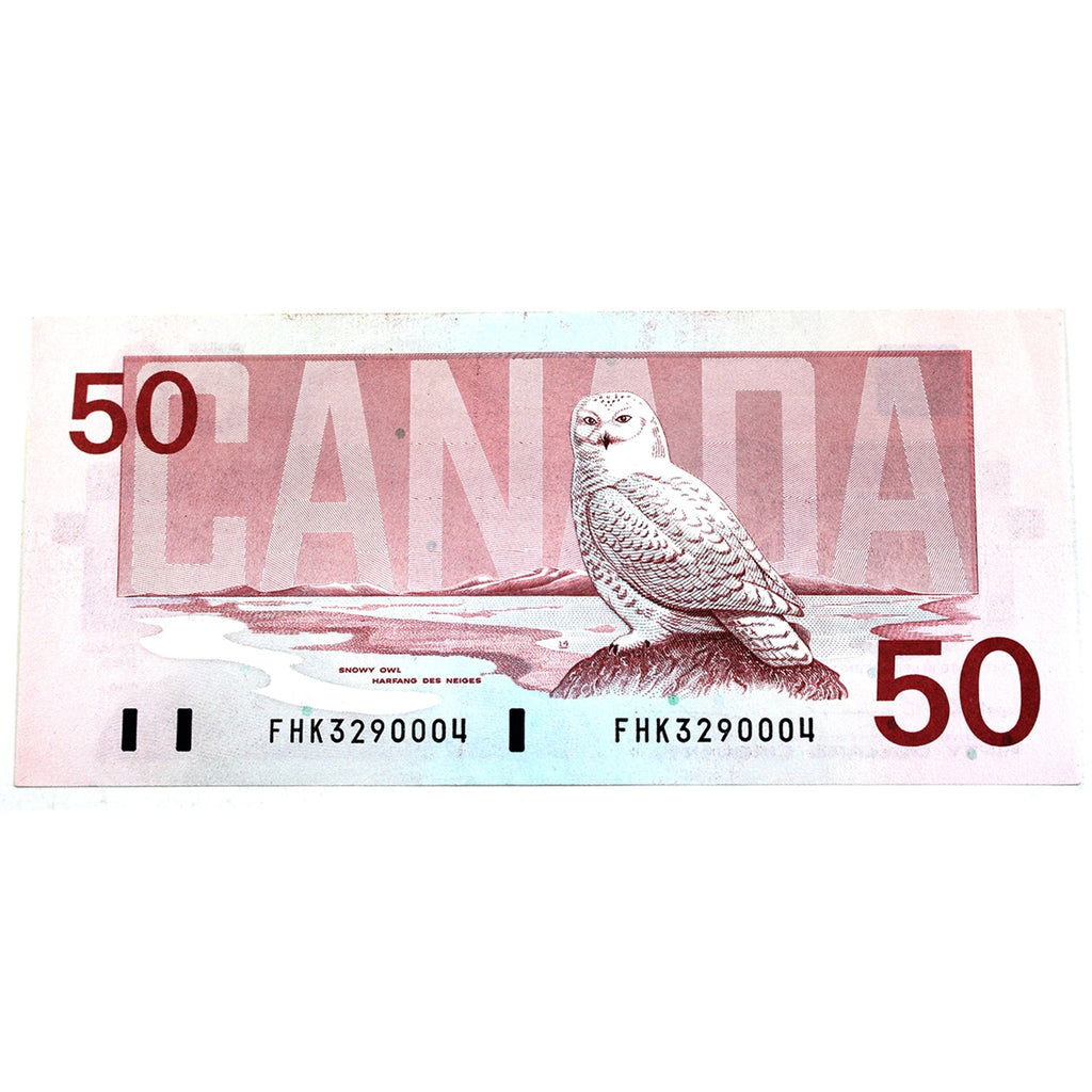 BC-59a 1988 Canada $50 Thiessen-Crow, FHK, Circ