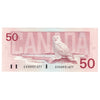 BC-59aA 1988 Canada $50 Thiessen-Crow, EHX Below 1.7M, AU-UNC