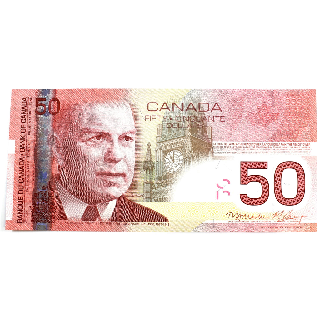 BC-65c 2011 Canada $50 Macklem-Carney, AHN, Choice Uncirculated (CUNC63)