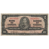 BC-22b 1937 Canada $2 Gordon-Towers, O/B, VG