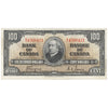 BC-27c 1937 Canada $100 Coyne-Towers, B/J, Extra Fine (EF40)