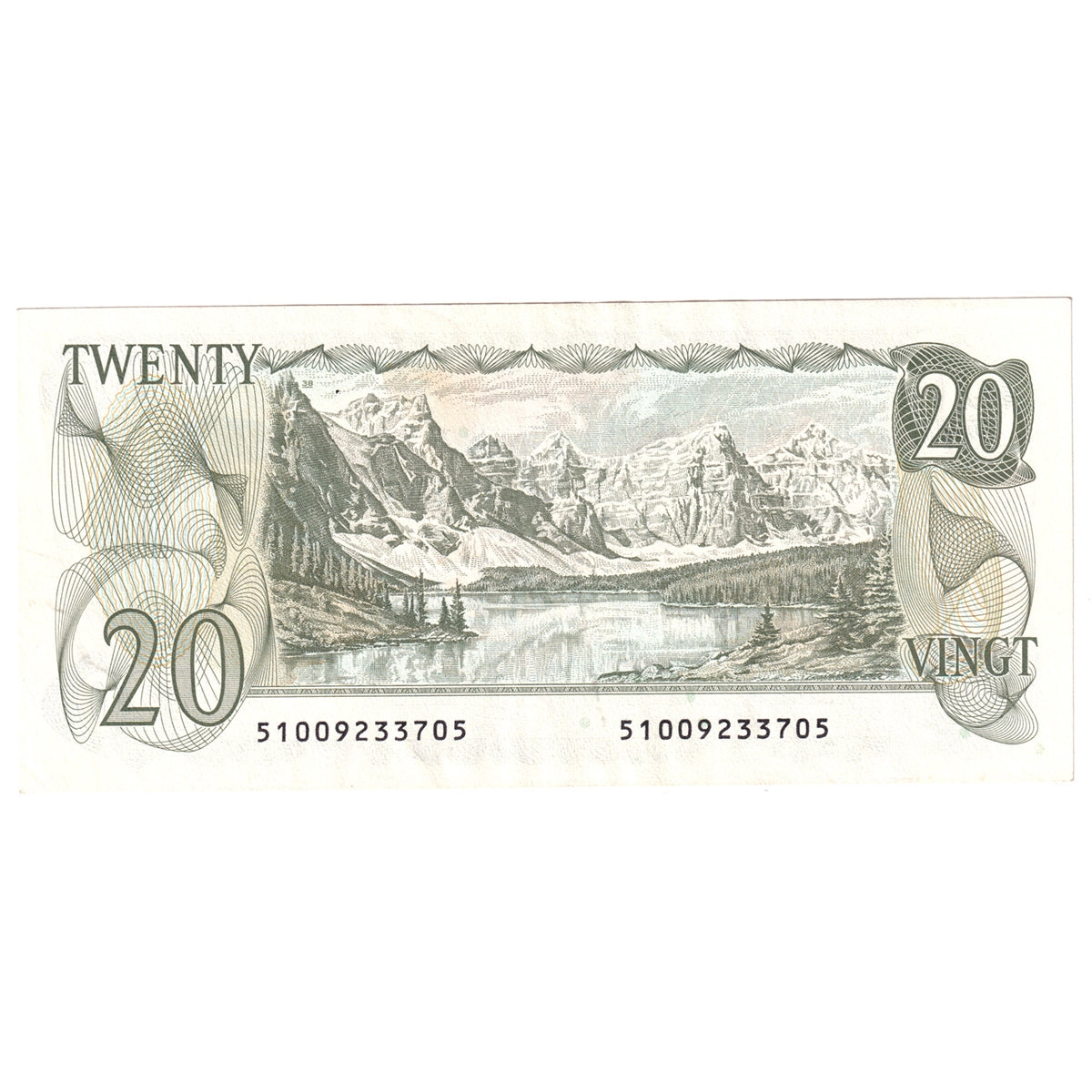 BC-54cA 1979 Canada $20 Thiessen-Crow, EF-AU (EF45)