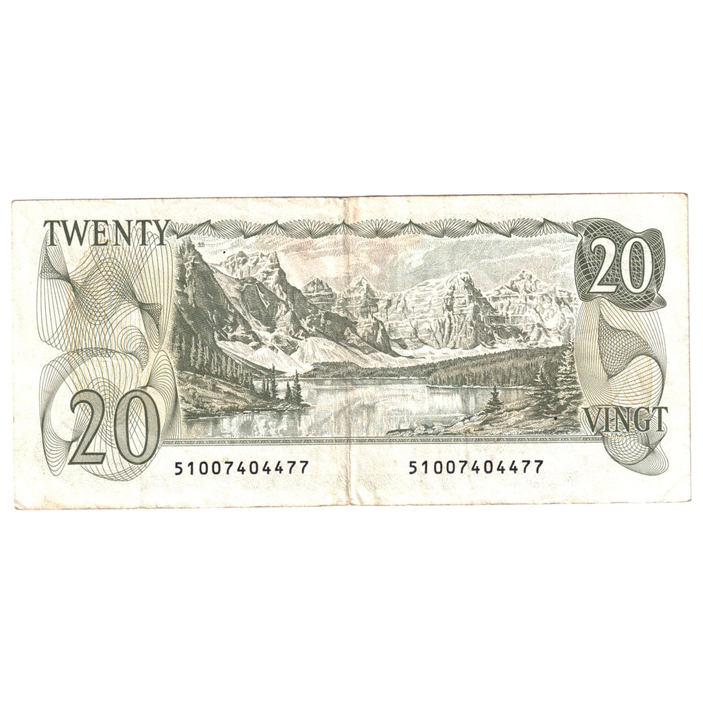 BC-54cA 1979 Canada $20 Thiessen-Crow, 510, Circ